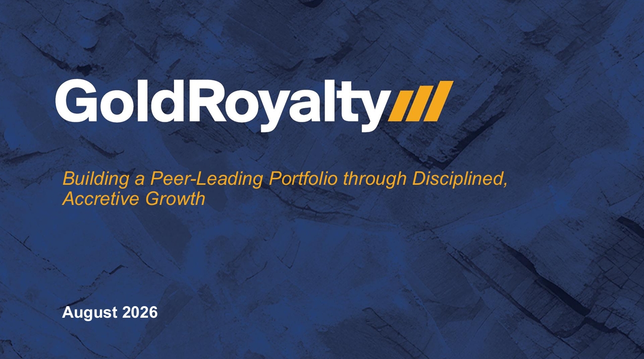 Corporate Presentation - Q2 2026 Results