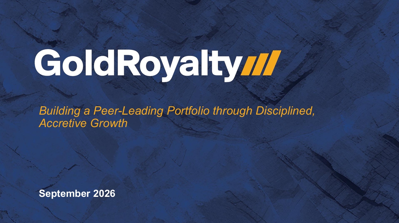 Corporate Presentation - Q2 2026 Results